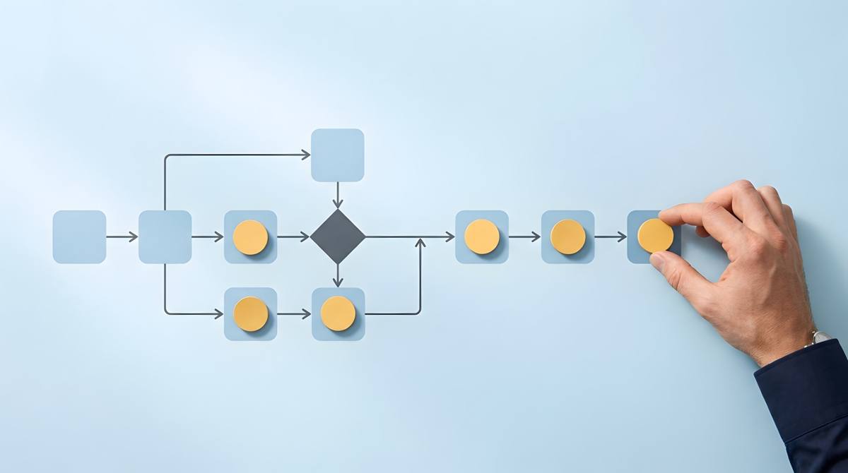 Project workflow being organised